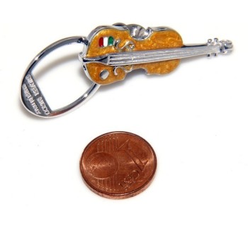 RMB|Keychain keyring man or woman plate machined oval glossy all 925 Silver Massif 16 gr