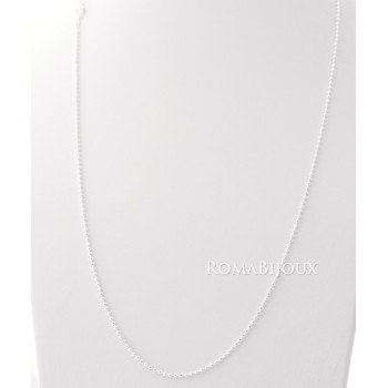 RMB|ARGENTO 925 : Girocollo collana pallini palline balls 1,8 mm varie lunghezze modello chiara sbiancata