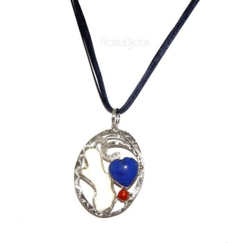 RMB|Argento 925 : Anello donna regolabile realizzato a mano con stella di corallo rosso naturale