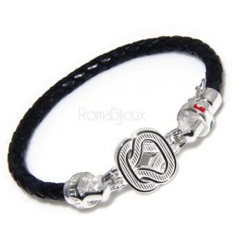 RMB|bracciale massiccio argento 925, made in italy