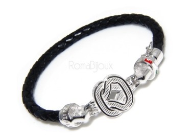 RMB|bracciale massiccio argento 925, made in italy
