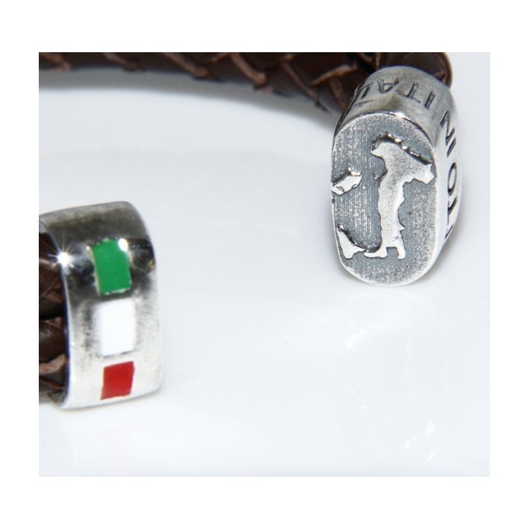 RMB|bracciale massiccio argento 925, made in italy
