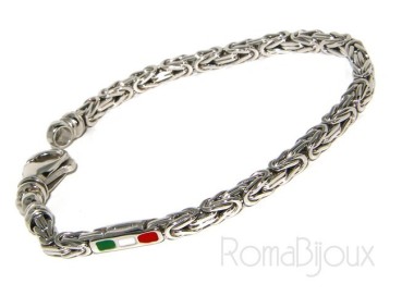 RMB|bracciale massiccio argento 925, made in italy
