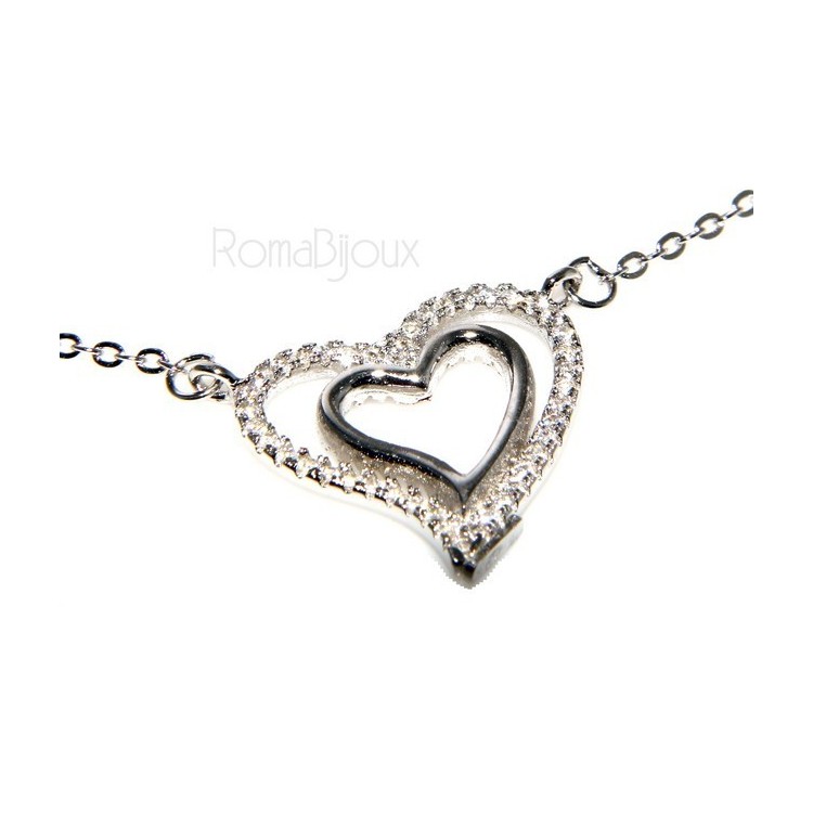 RMB|collana cuore e infinito