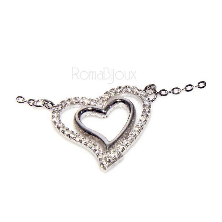 RMB|collana cuore e infinito