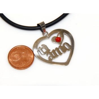 RMB|Argento 925 : Anello donna regolabile realizzato a mano con stella di corallo rosso naturale