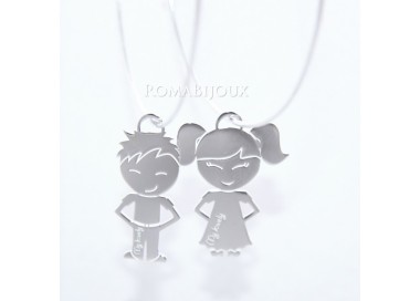 RMB|Argento 925 : orecchini donna mamma tato e tata ragazzo ragazza anelle cerchi grandi