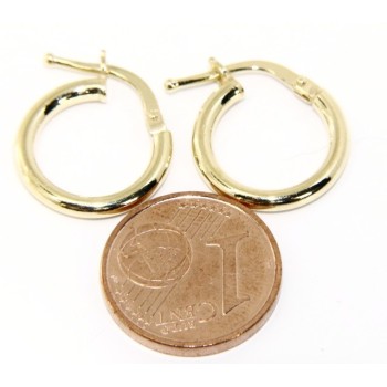 RMB|Argento 925 : orecchini uomo donna anelle cerchi cerchietti classici varie misure