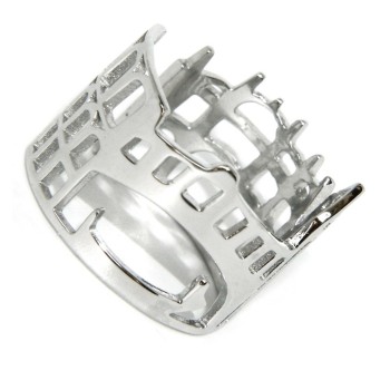 RMB|925 silver ring for woman italian city rome venice pisa verona