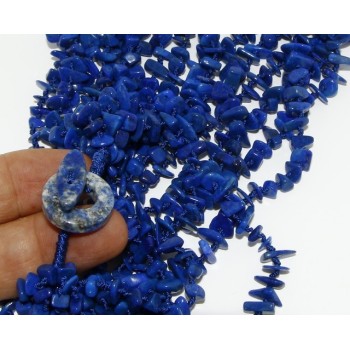 RMB|Collana da Donna collier cleopatra 8 fili Lapis naturale blu