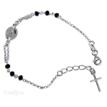 RMB|Rosary bracelet male female 925 image madonna 16 19 cm