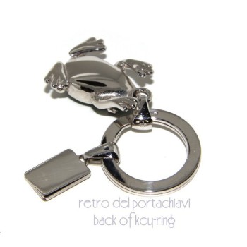 RMB|Keyrings man or woman KeyRing frog frog enamel fire handmade, all 925 17.80 g - amulet