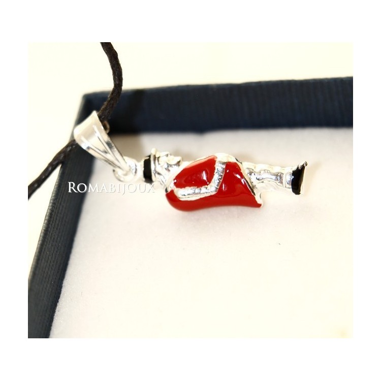 RMB|Ciondolo Argento 925 : gobbo gobbetto portafortuna