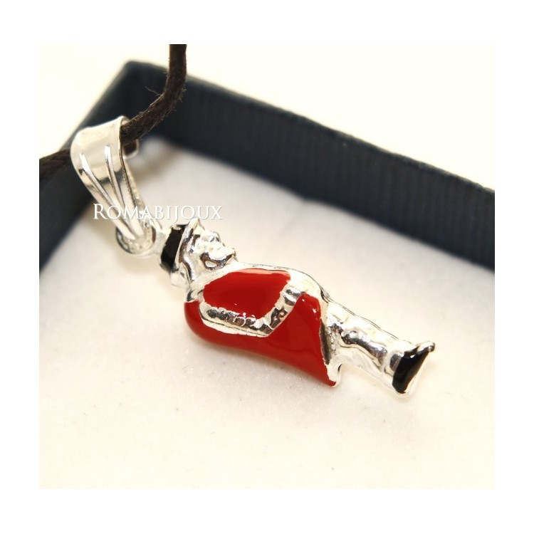 RMB|Ciondolo Argento 925 : gobbo gobbetto portafortuna