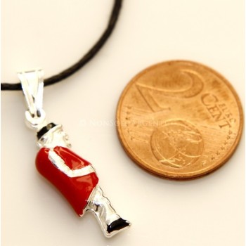 RMB|Ciondolo Argento 925 : gobbo gobbetto portafortuna