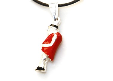 RMB|Ciondolo gobbo argento 925 amuleto gobbetto portafortuna