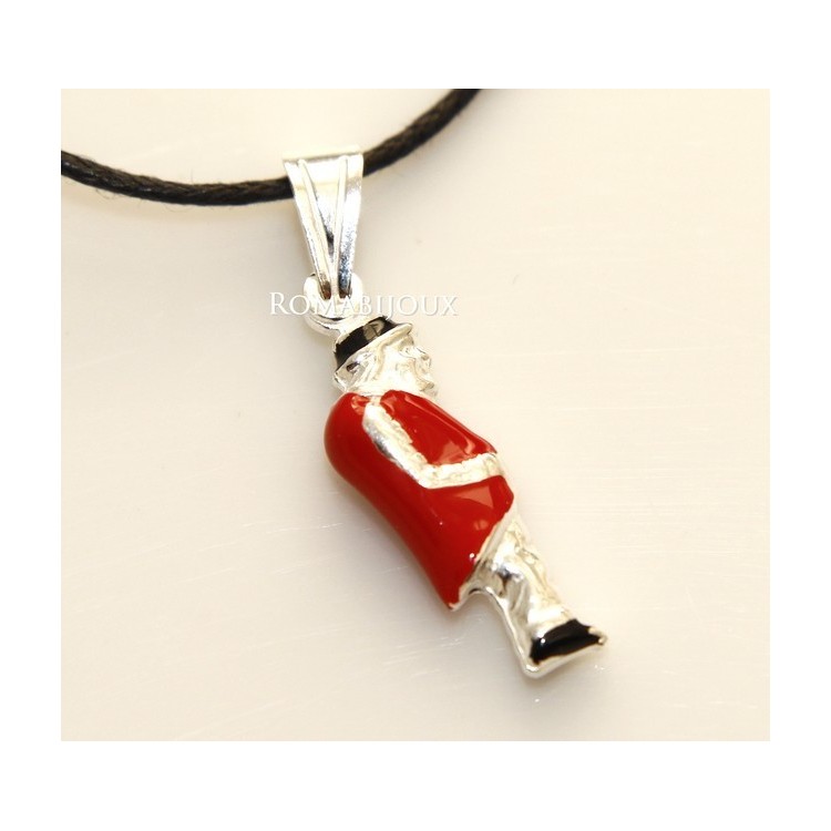 RMB|Ciondolo Argento 925 : gobbo gobbetto portafortuna