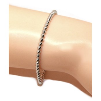 RMB|NALBORI bracelet women balls in silver 925 long or short