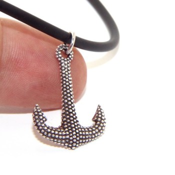 RMB|Necklace NALBORI Silver 925: exclusive handmade  with pale dark balls