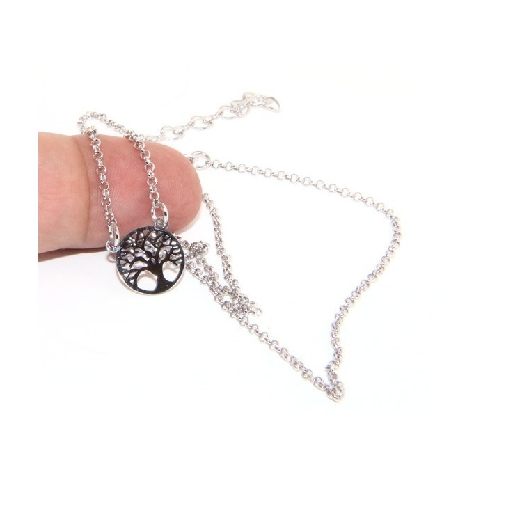 RMB|Silver 925: Necklace man or woman with pendant tree of life