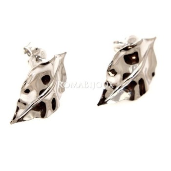 RMB|Gioielli donna in argento 925 realizzati in microfusione foglia argento