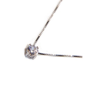 RMB|Collana Collier donna pendente passante punto luce griffe 5 mm
