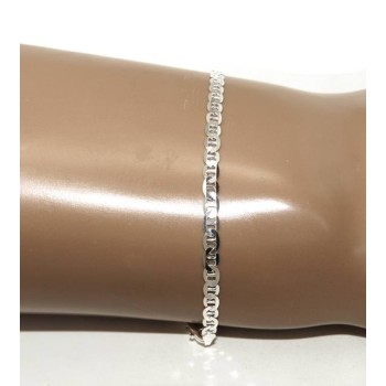 RMB|SILVER 925: Necklace or bracelet man marine chain 3 mm solid light