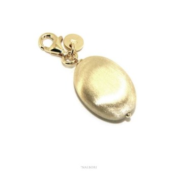 RMB|NALBORI confetto nozze d'oro ciondolo charm argento 925 50esimo matrimonio
