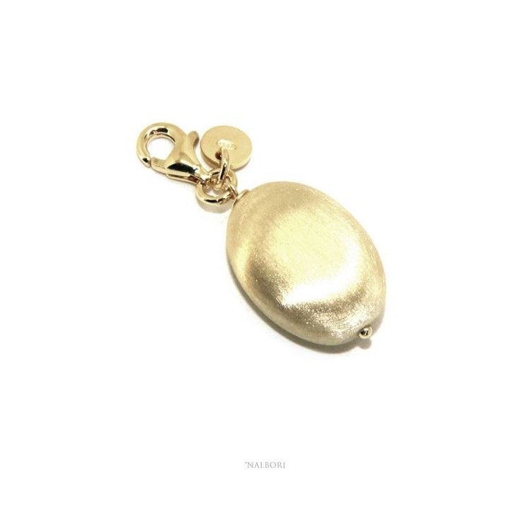 RMB|NALBORI confetto nozze d'oro ciondolo charm argento 925 50esimo matrimonio
