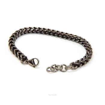 RMB|NALBORI Bracelet in dark snake steel