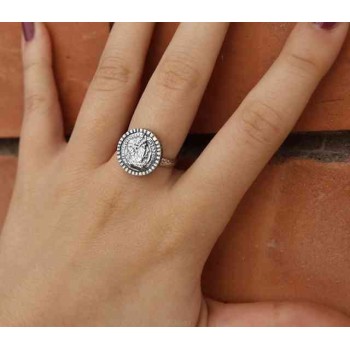 RMB|Ring Silver 925 for man or woman adjustable shield ancient coin
