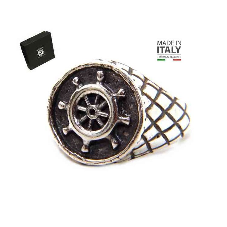 RMB|NALBORI Ring Silver 925 chevalier shield adjustable helm