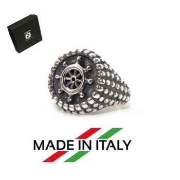 RMB|NALBORI Ring Silver 925 chevalier shield adjustable helm