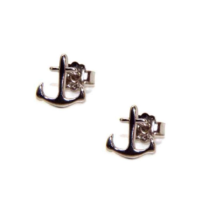 RMB|NALBORI men's or women's earrings in 925 silver still marine