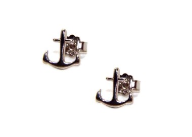 RMB|NALBORI men's or women's earrings in 925 silver still marine