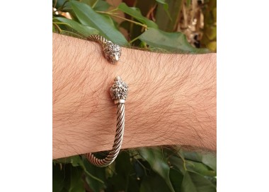 RMB|Cable di NALBORI bracciale argento 925 leone