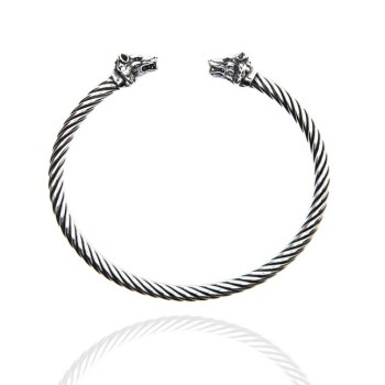 RMB|Cable di NALBORI bracciale argento 925 lupo N1407