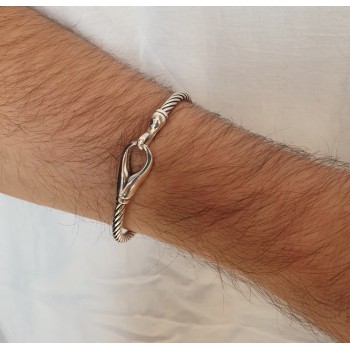 RMB|Cable di NALBORI bracciale argento 925 a gancio 18 cm