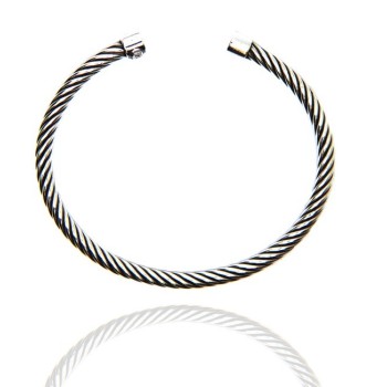 RMB|Cable di NALBORI bracciale argento 925 semplice