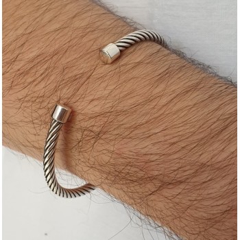 RMB|Cable di NALBORI bracciale argento 925 semplice