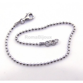 RMB|SILVER 925: Choker necklace or bracelet dots balls balls balls diamond various lengths from 2.0 mm
