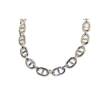 RMB|NALBORI Collana o bracciale Maglia marina 10x16 argento 925