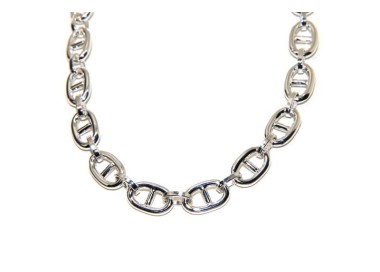 RMB|NALBORI Collana o bracciale Maglia marina 10x16 argento 925