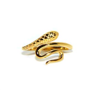RMB|anello donna falange argento 925 serpente finger placcato oro giallo NALBORI
