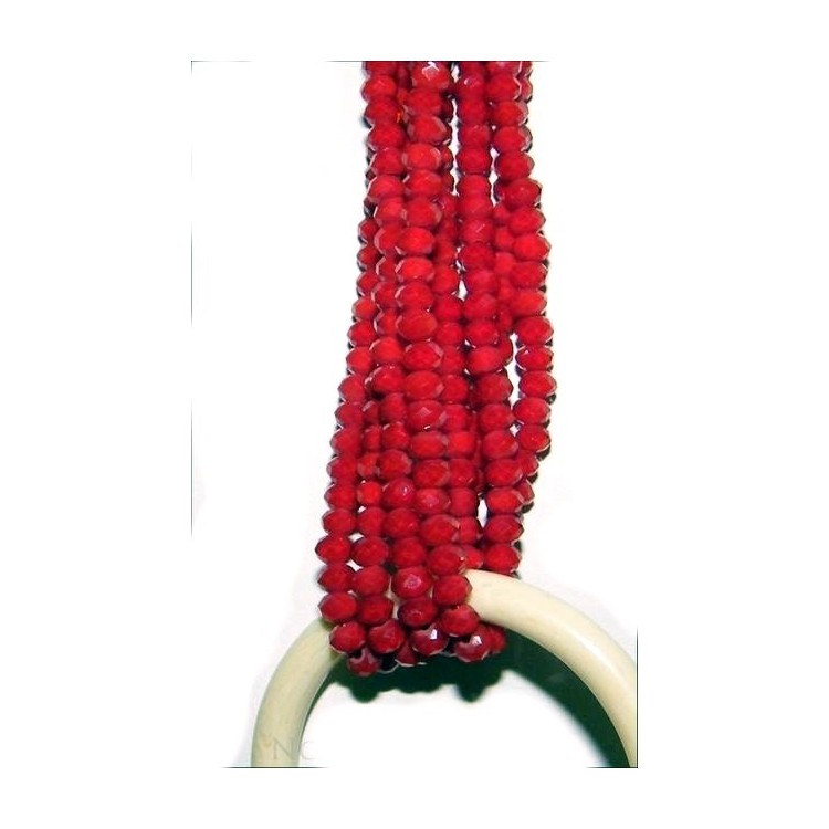 RMB|necklace onyx and half black and red india crystals for women stones