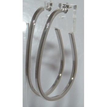 RMB|925 silver oval earrings, yellow rose gold rhodium circles