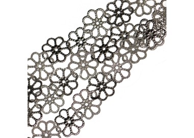 RMB|parure Argento 925 filigrana Fiori Collana Orecchini e Bracciale palline - RomaBijoux