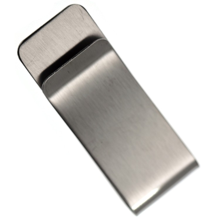 RMB|steel money clip men's wallet money clip with free engraving