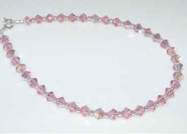 RomaBijoux|bracelet Swarovski elements Rose AB