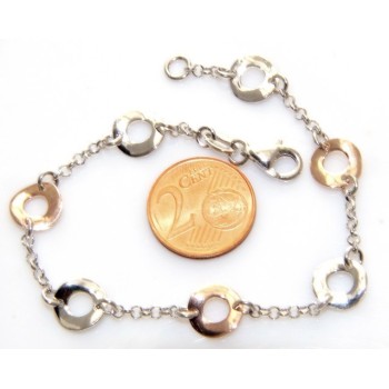 RMB|SILVER 925 :  bracelet for woman, wheels , two colors